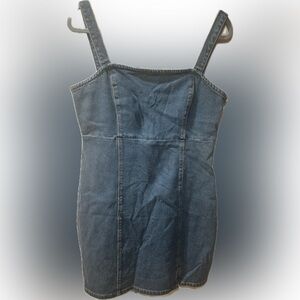 Hollister Light Blue Denim Dress